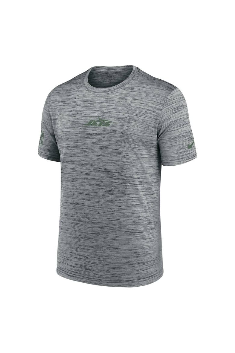 Men's Nike Gray New York Jets Sideline Velocity Performance T-Shirt, Alternate, color, Gray