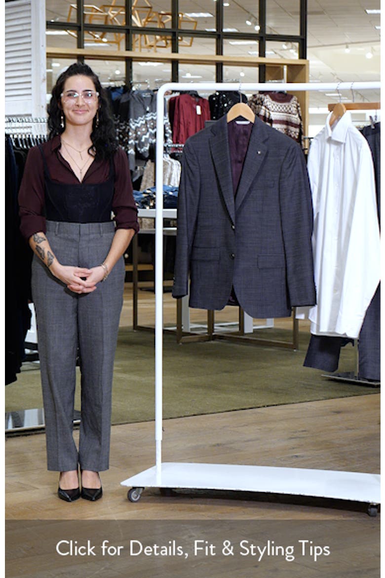 Esprit Contemporary Fit Charcoal Grey Mélange Wool Suit video