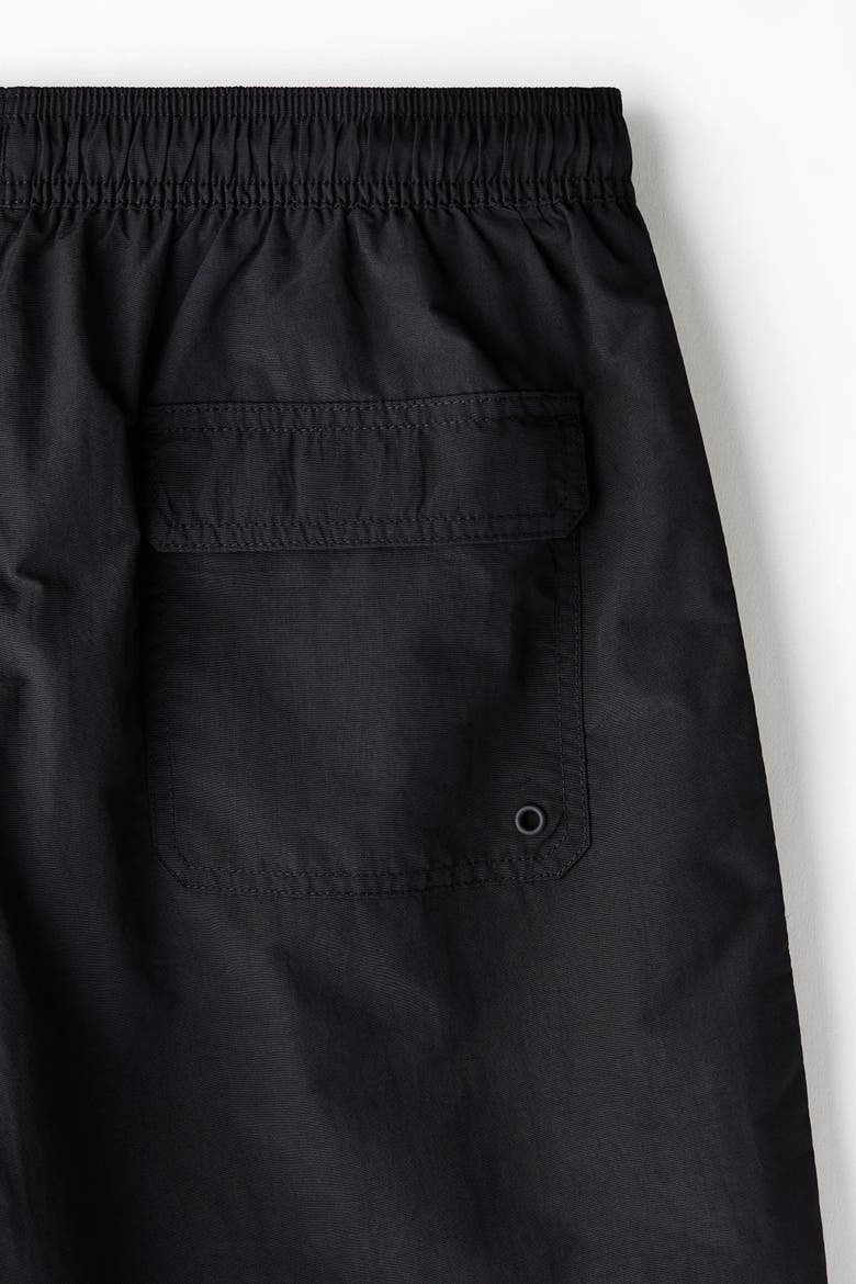 Short Swim Shorts, Alternate, color, Black