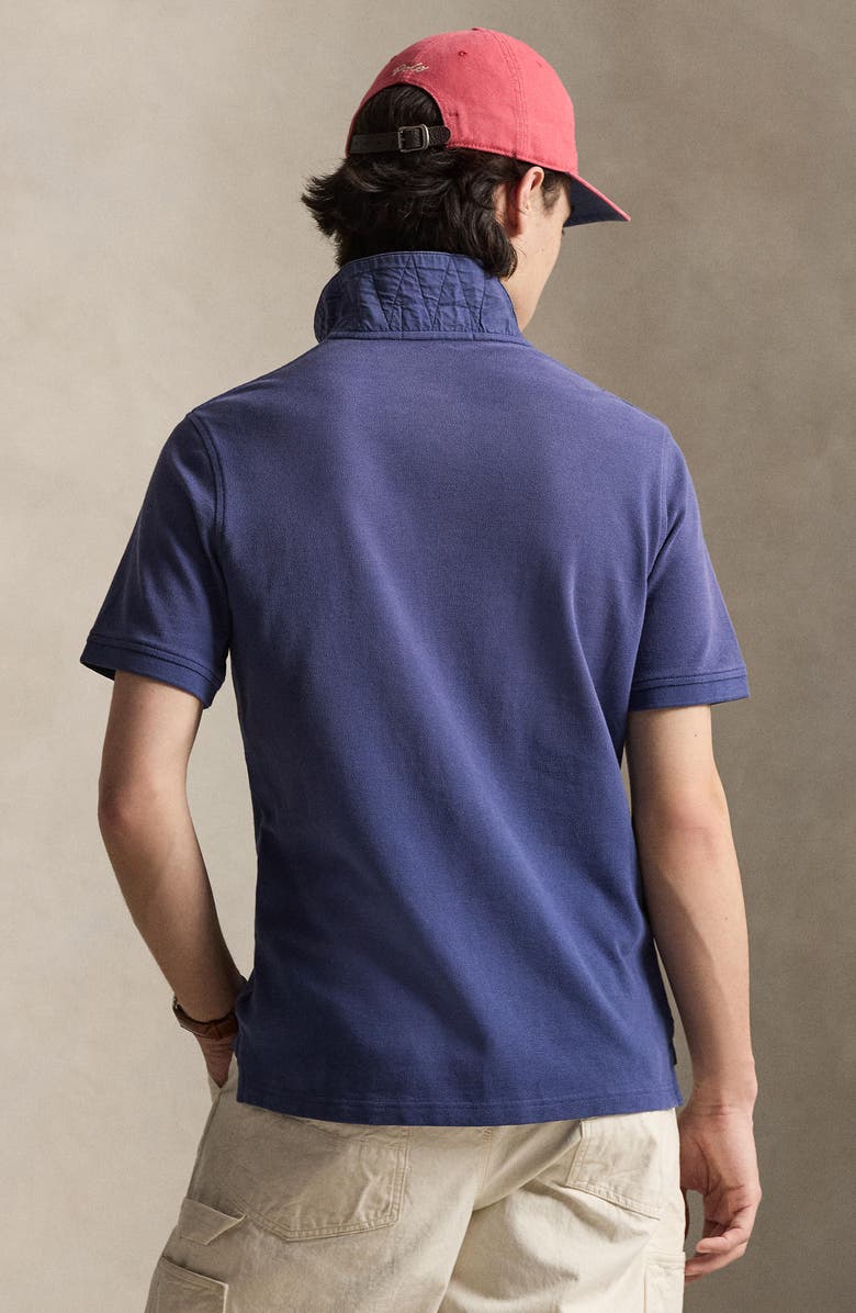 Polo Ralph Lauren Classic Fit Horse Appliqué Polo Shirt, Alternate, color, Light Navy