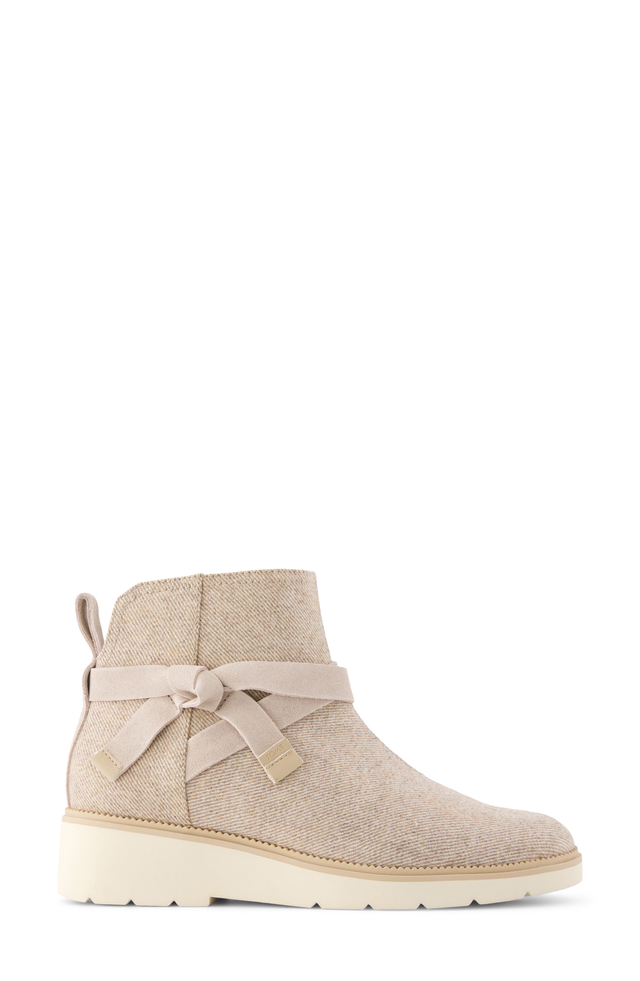 Water-Resistant Bootie, Alternate, color, NATURAL