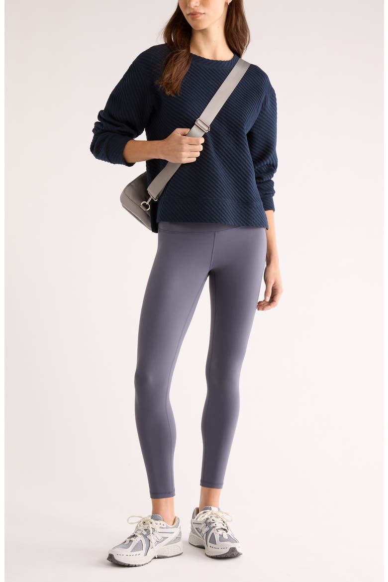 Ottoman Twill Sweater, Alternate, color, NAVY SAPPHIRE