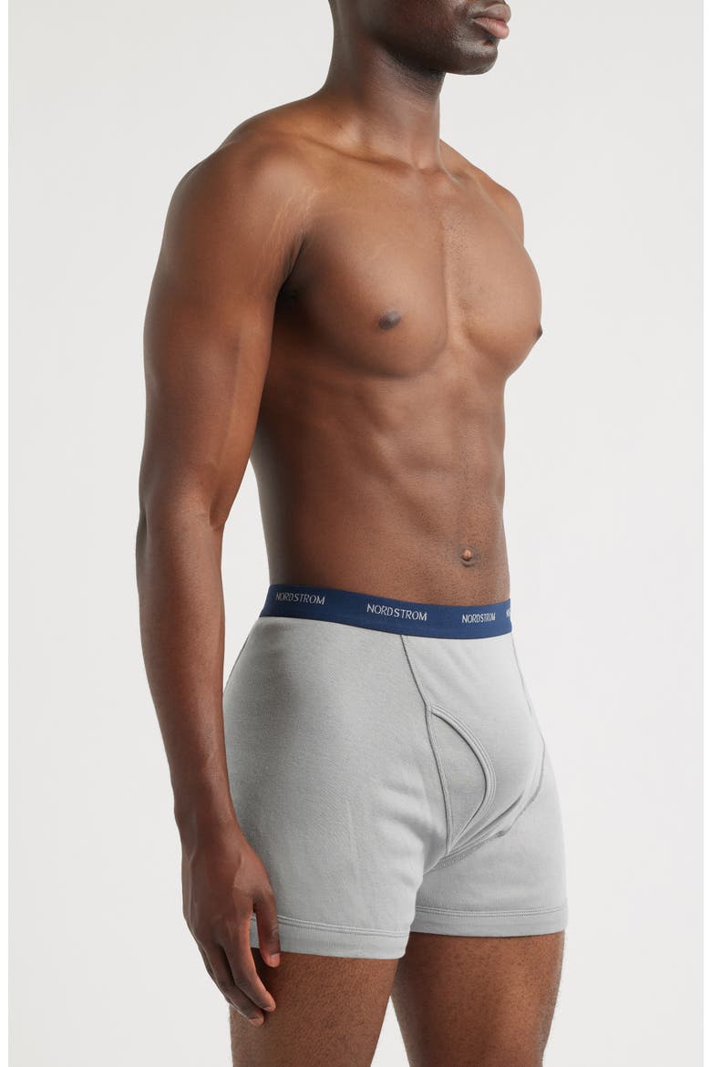 3-Pack Supima® Cotton Boxer Briefs, Alternate, color, BLUE BIJOU MULTI