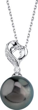 The Pearl Source Tahitian South Sea Pearl & Diamond Melissa Pendant