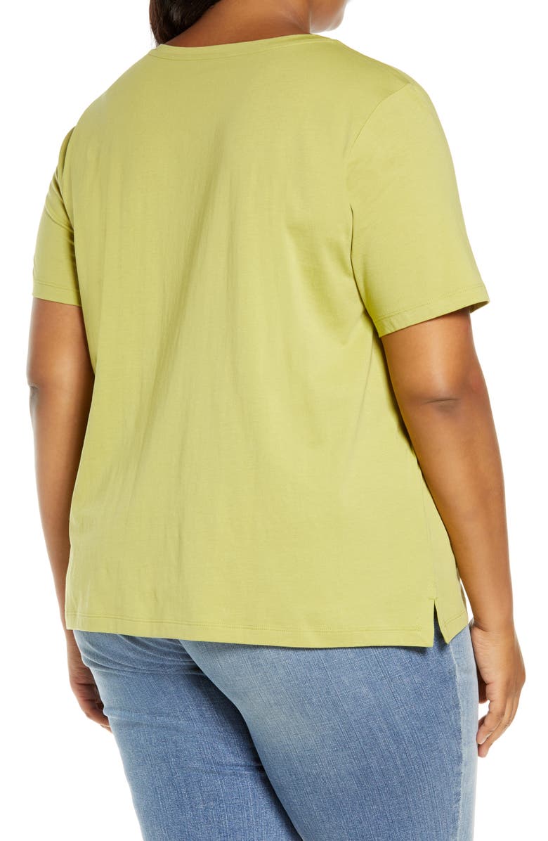 Eileen Fisher Organic Cotton T-Shirt, Alternate, color,