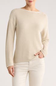 Tommy Bahama Crystal Sands Sequin Relaxed Fit Cotton Blend Sweater