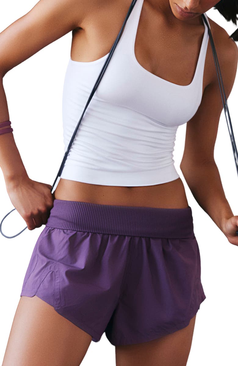 Free People FP Movement Go To Smooth Square Neck Camisole, Alternate, color, White