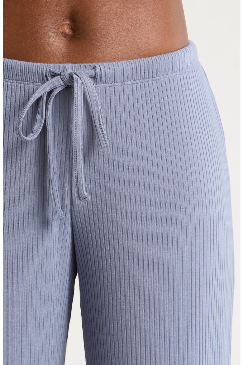 Moonlight Eco Easy Rib Pajamas, Alternate, color, GREY FOLKSTONE