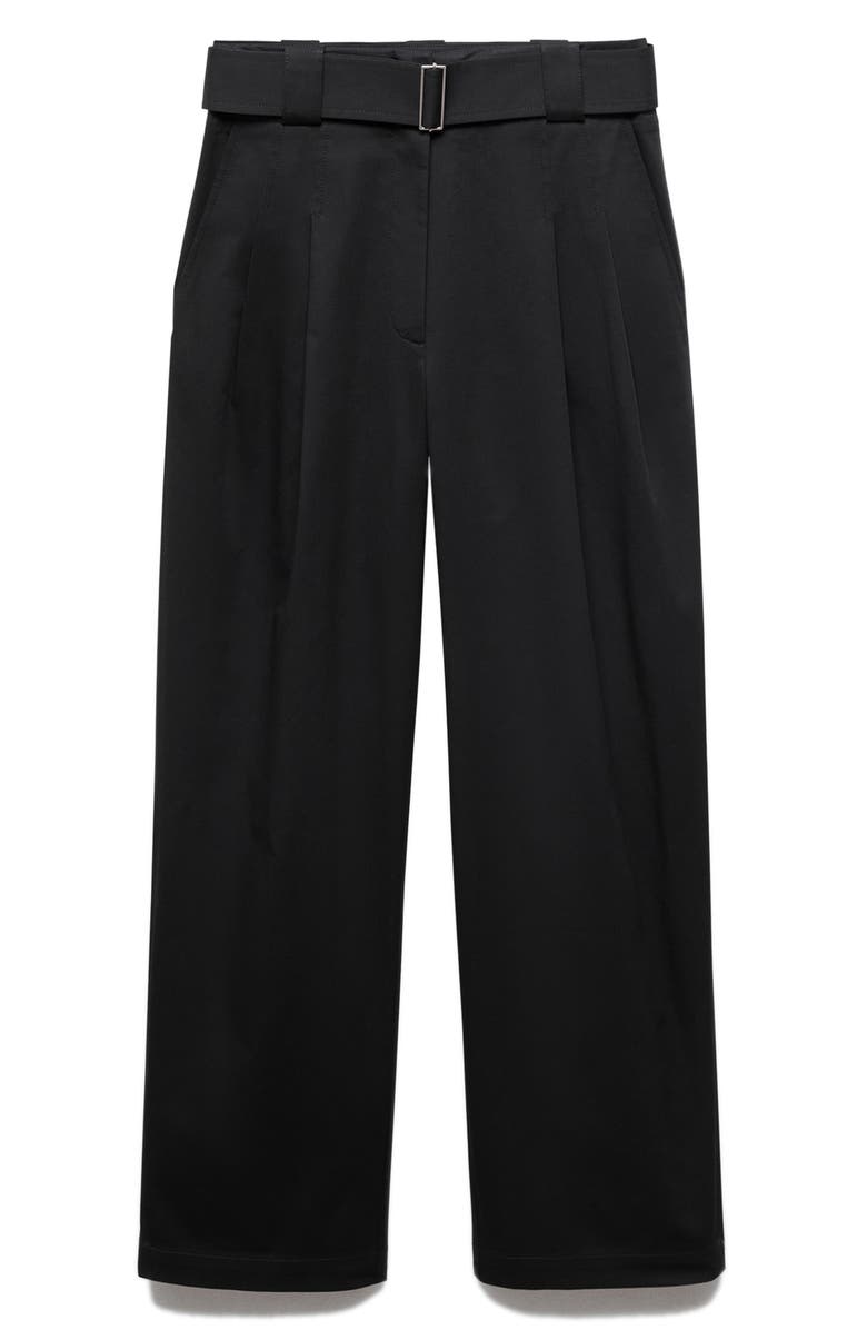 MANGO Pleated Suit Pants, Alternate, color, 