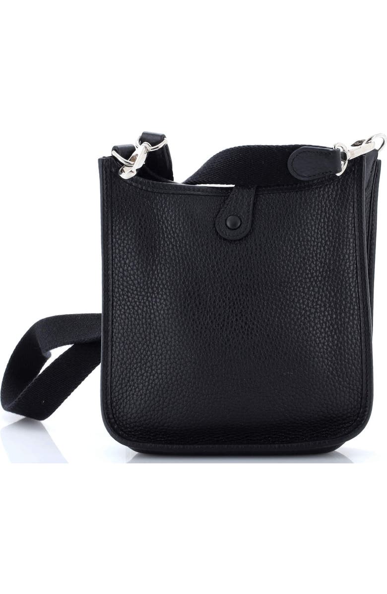 Pre-Owned Hermes Evelyne Bag Gen III Clemence TPM, Alternate, color, Noir