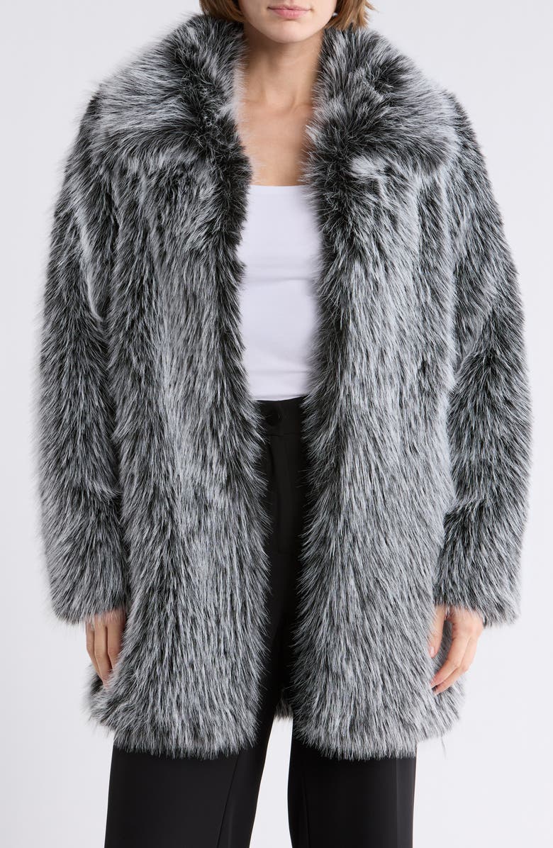 Love Token Victoria Faux Fur Coat, Alternate, color, 
