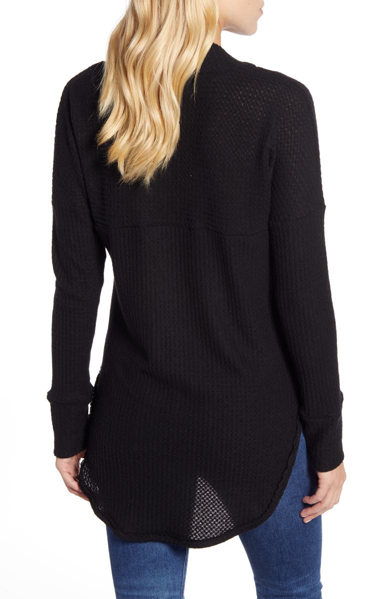 Caslon<sup>®</sup> Thermal Knit Tunic, Alternate, color, 