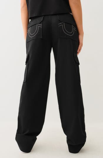 True Religion Logo Cargo Pants | Nordstromrack