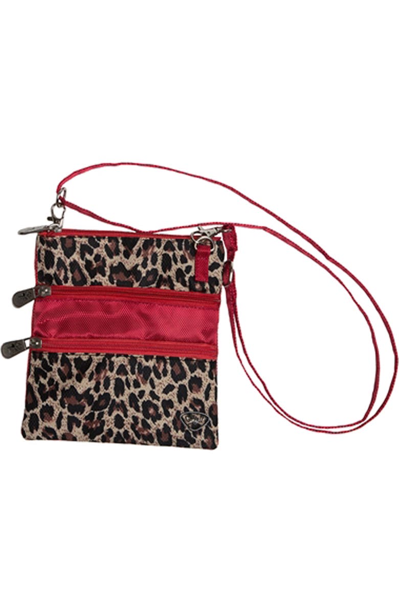 Glove It Gloveit Leopard 2 Zip Bag, Main, color, Leopard