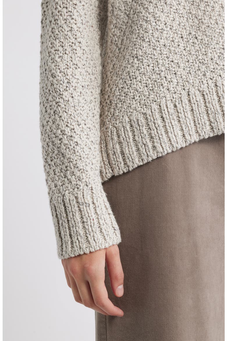 Open Front Organic Cotton Cardigan, Alternate, color, SEA SALT