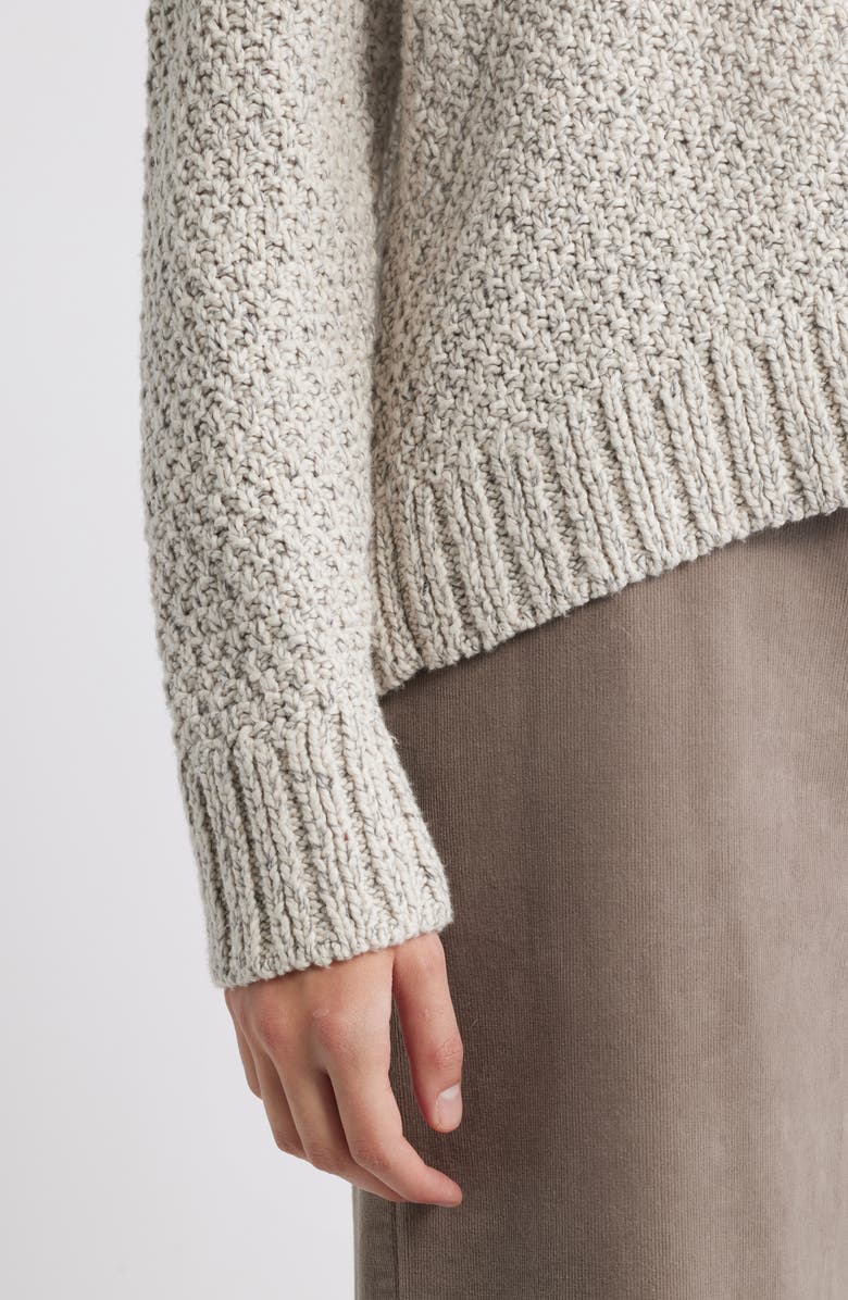 Eileen Fisher Open Front Organic Cotton Cardigan, Alternate, color,