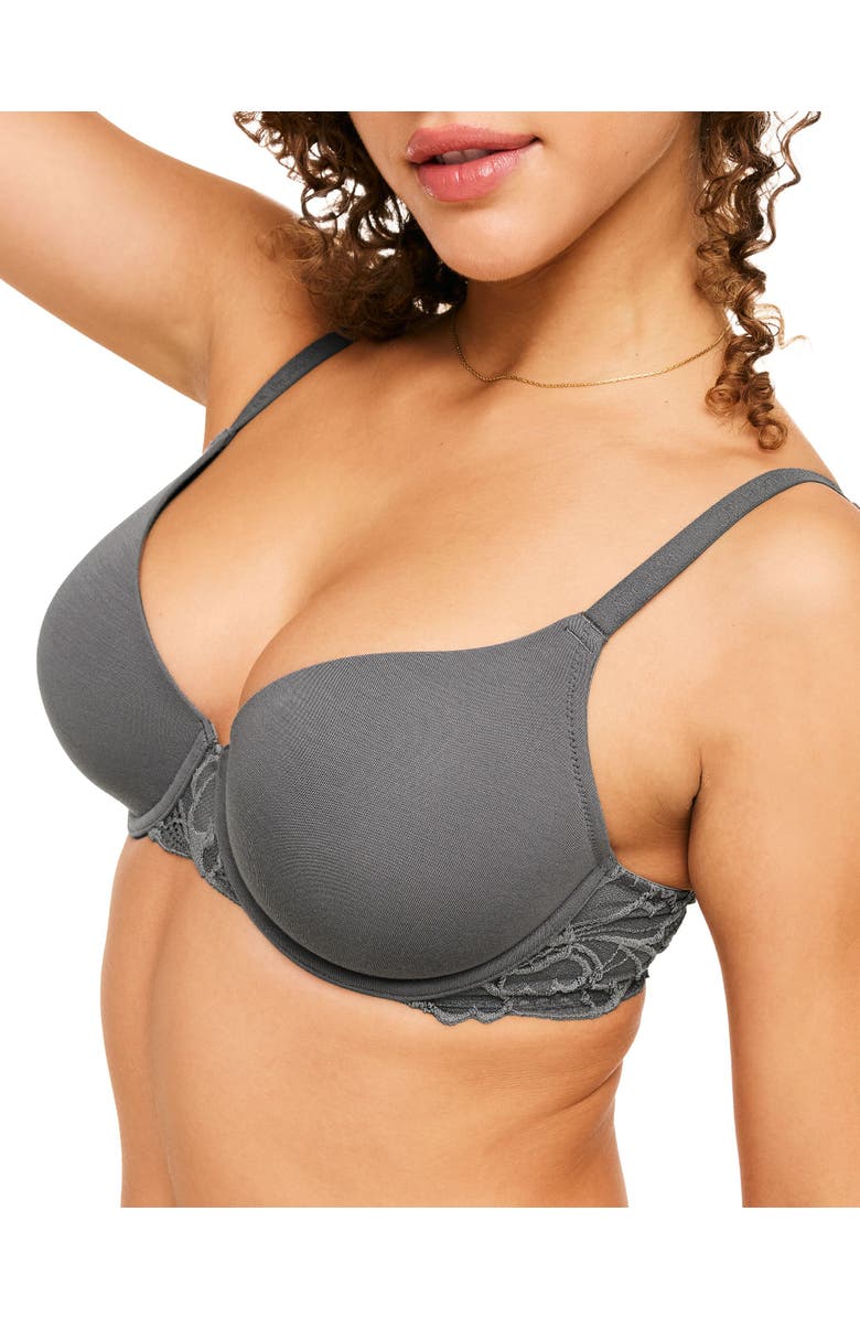 Adore Me Teagan Contour Full Coverage Bra, Alternate, color, Smoked Pearl