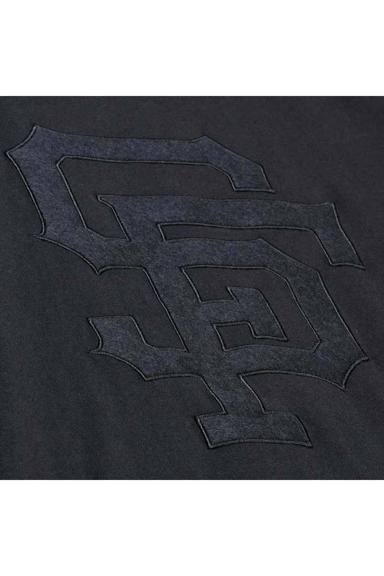 Men Mitchell & Ness Black San Francisco Giants Cooperstown Collection Phantom T-Shirt, Alternate, color, Black