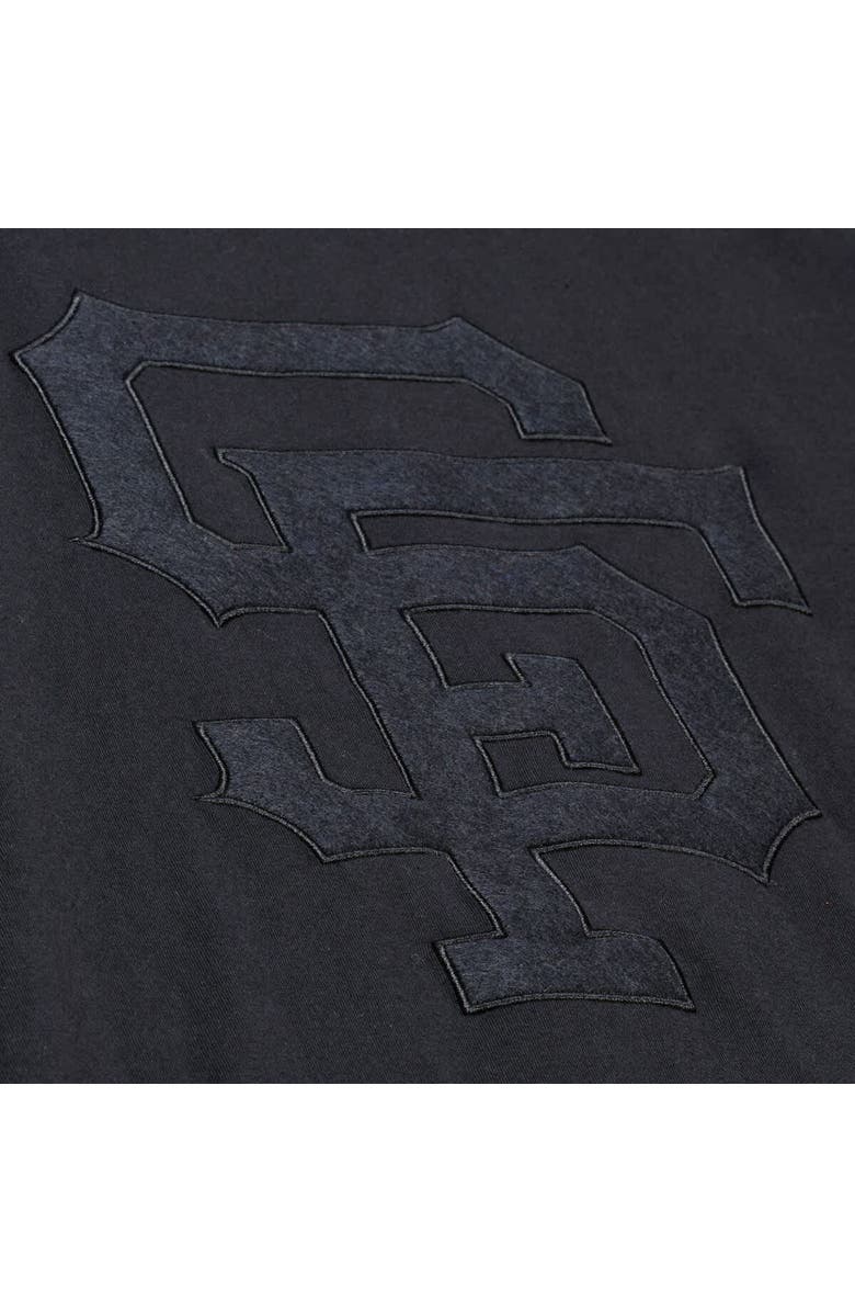 Mitchell & Ness Men Mitchell & Ness Black San Francisco Giants Cooperstown Collection Phantom T-Shirt, Alternate, color, Black