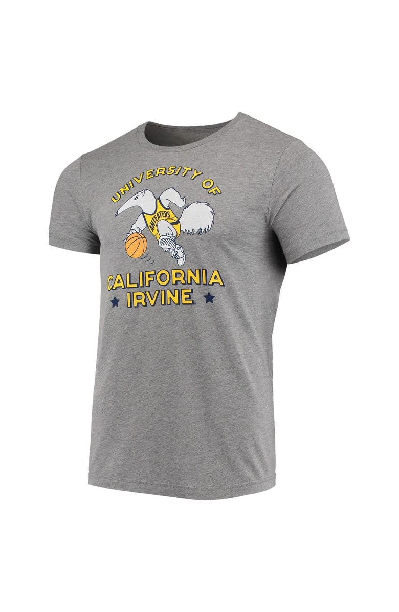 HOMEFIELD Men's Homefield Gray UC Irvine Anteaters Vintage Basketball T-Shirt, Alternate, color, 
