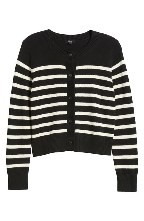 Rails Norah Cotton & Cashmere Blend Cardigan In Black