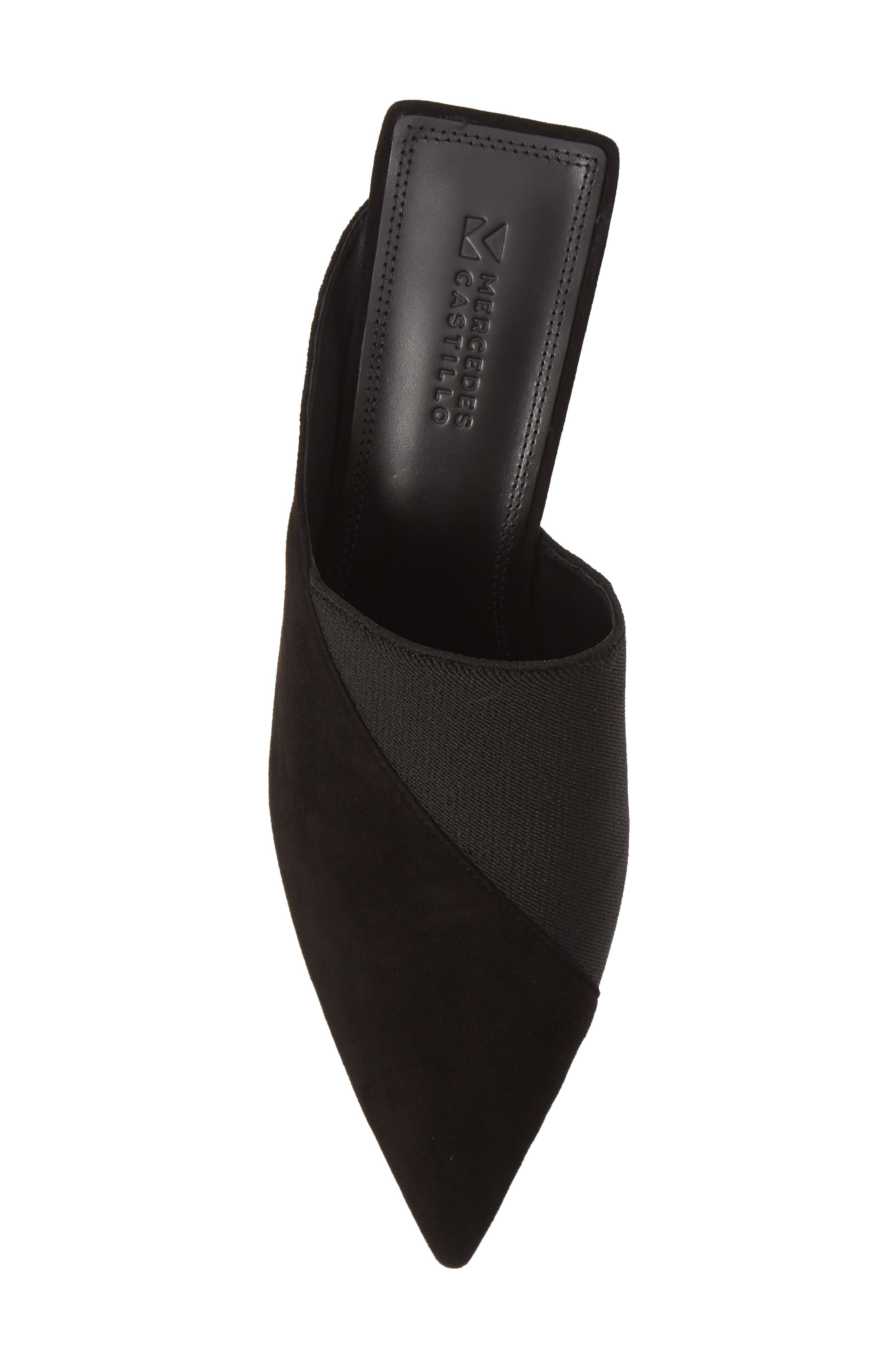 Joilette Pointed Toe Mule, Alternate, color, BLACK