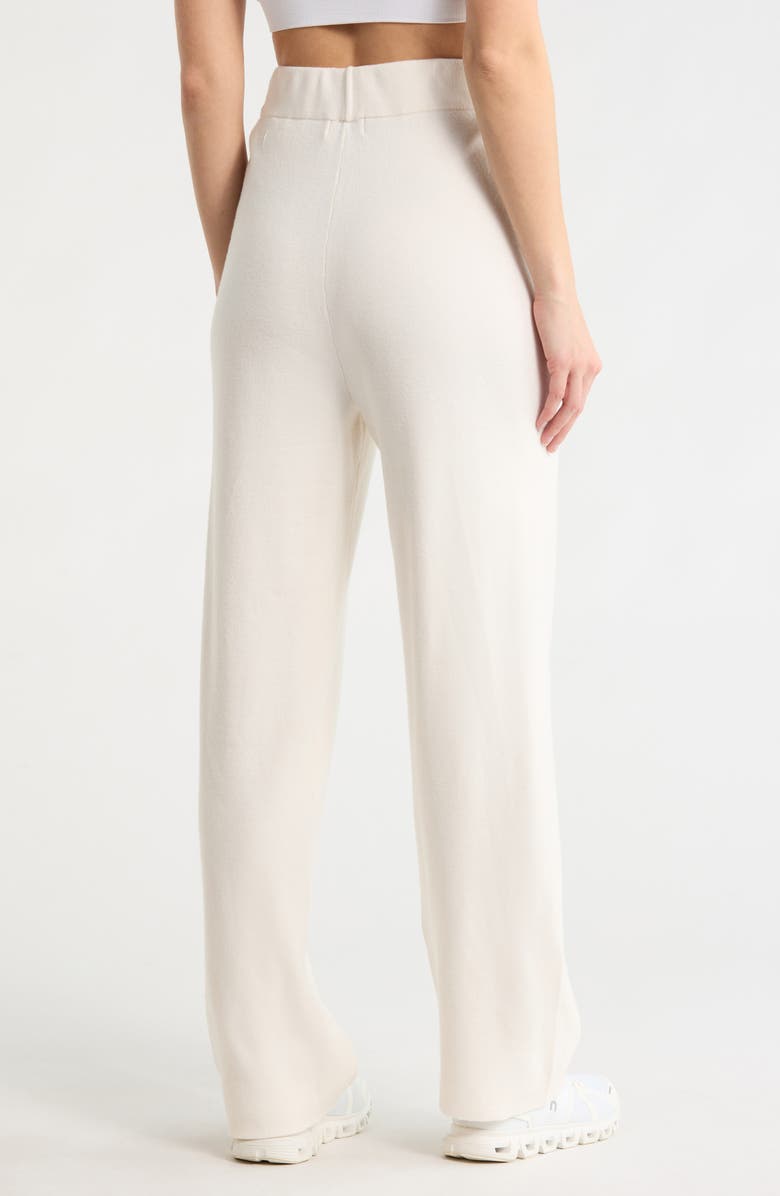 NYDJ Luxe Flare Lounge Pants, Alternate, color, Heather Seaside Sand