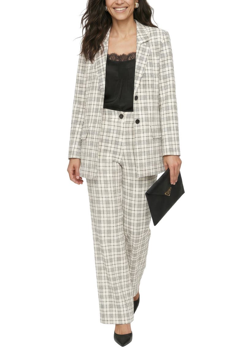 Chess Blazer Jacket, Alternate, color, White & Black