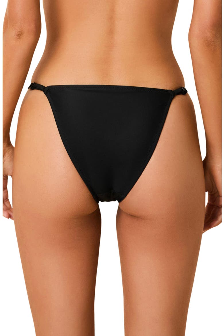 The Gaia Bikini Bottoms, Alternate, color, NOIR