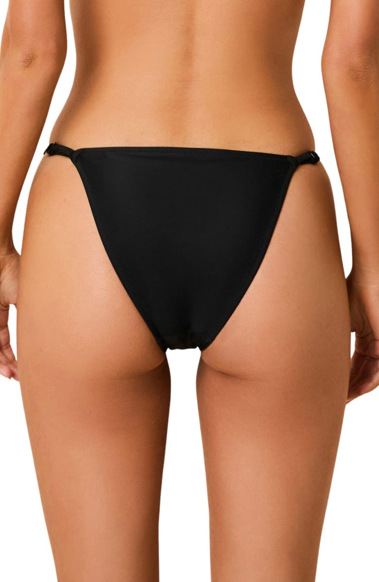 Solid & Striped The Gaia Bikini Bottoms, Alternate, color, Noir