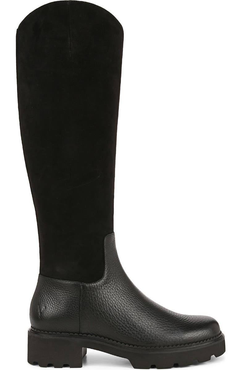 Vionic Fallbrook Water Resistant Knee High Boot, Alternate, color, Black Wc Leather