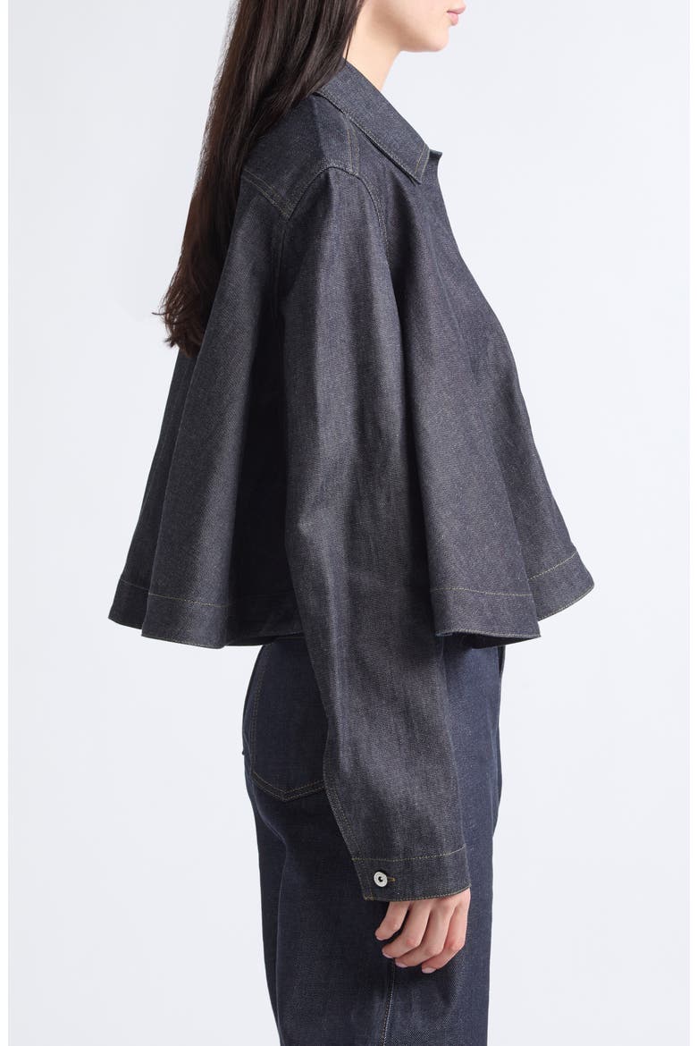 Denim Swing Shirt, Alternate, color, INDIGO
