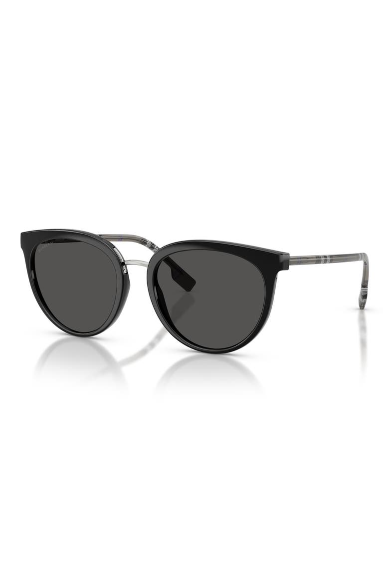 Willow 54mm Phantos Sunglasses, Alternate, color, BLACK / DARK GREY
