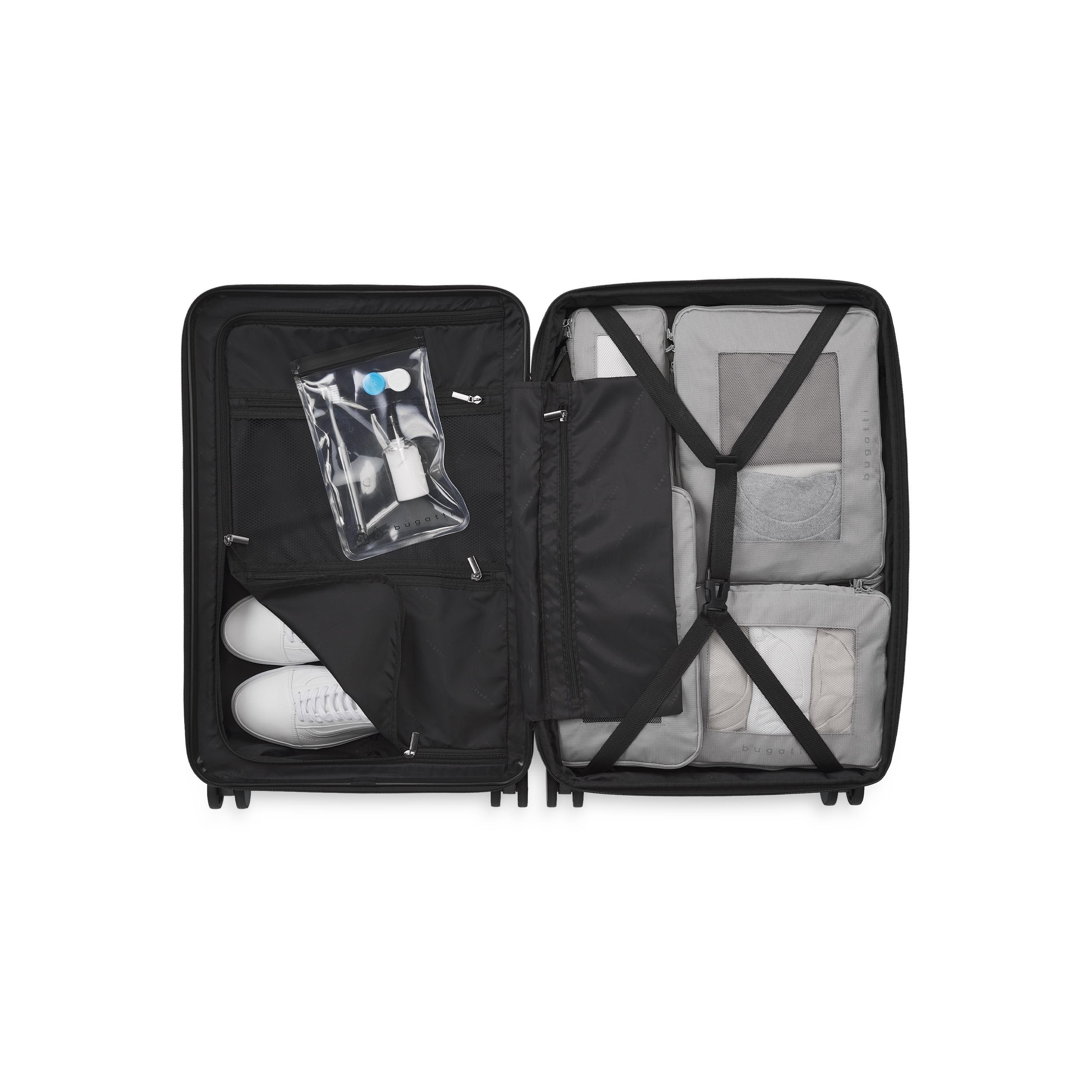 bugatti Skyward International Hardside Carry-on Luggage with Spinner Wheels, Alternate, color, 