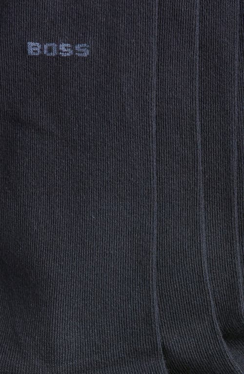 Hugo Boss Boss 5-pack Crew Socks In Blue