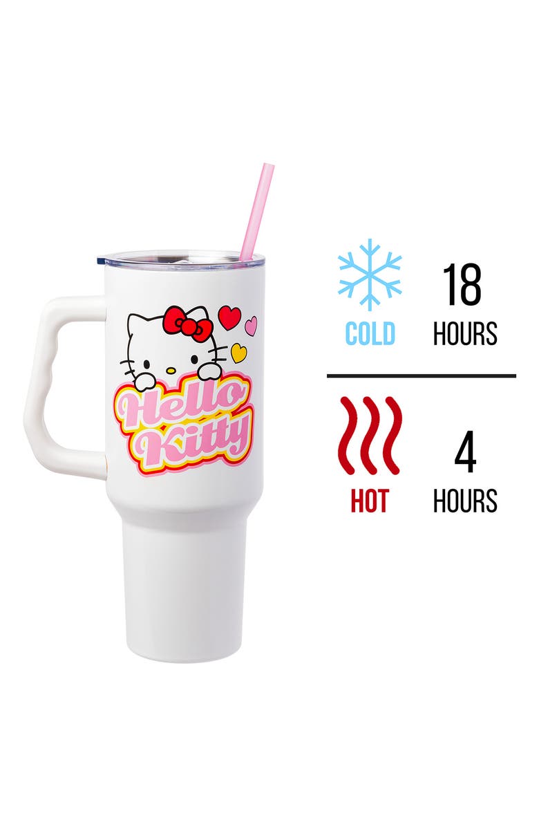 Hello Kitty 40-Ounce Straw Tumbler, Alternate, color,