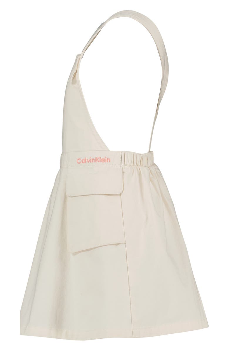 Calvin Klein Kids' Floral Rib T-Shirt & Skirtall Set, Alternate, color, Coral