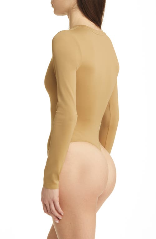 GOOD AMERICAN GOOD AMERICAN SCUBA CREWNECK BODYSUIT