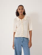 Hush Pointelle Cotton Cardigan