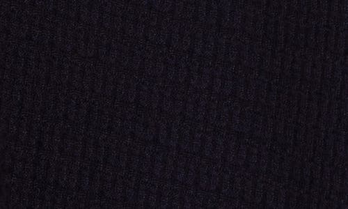 Adrianna Papell Frayed Edge Johnny Collar Polo In Black