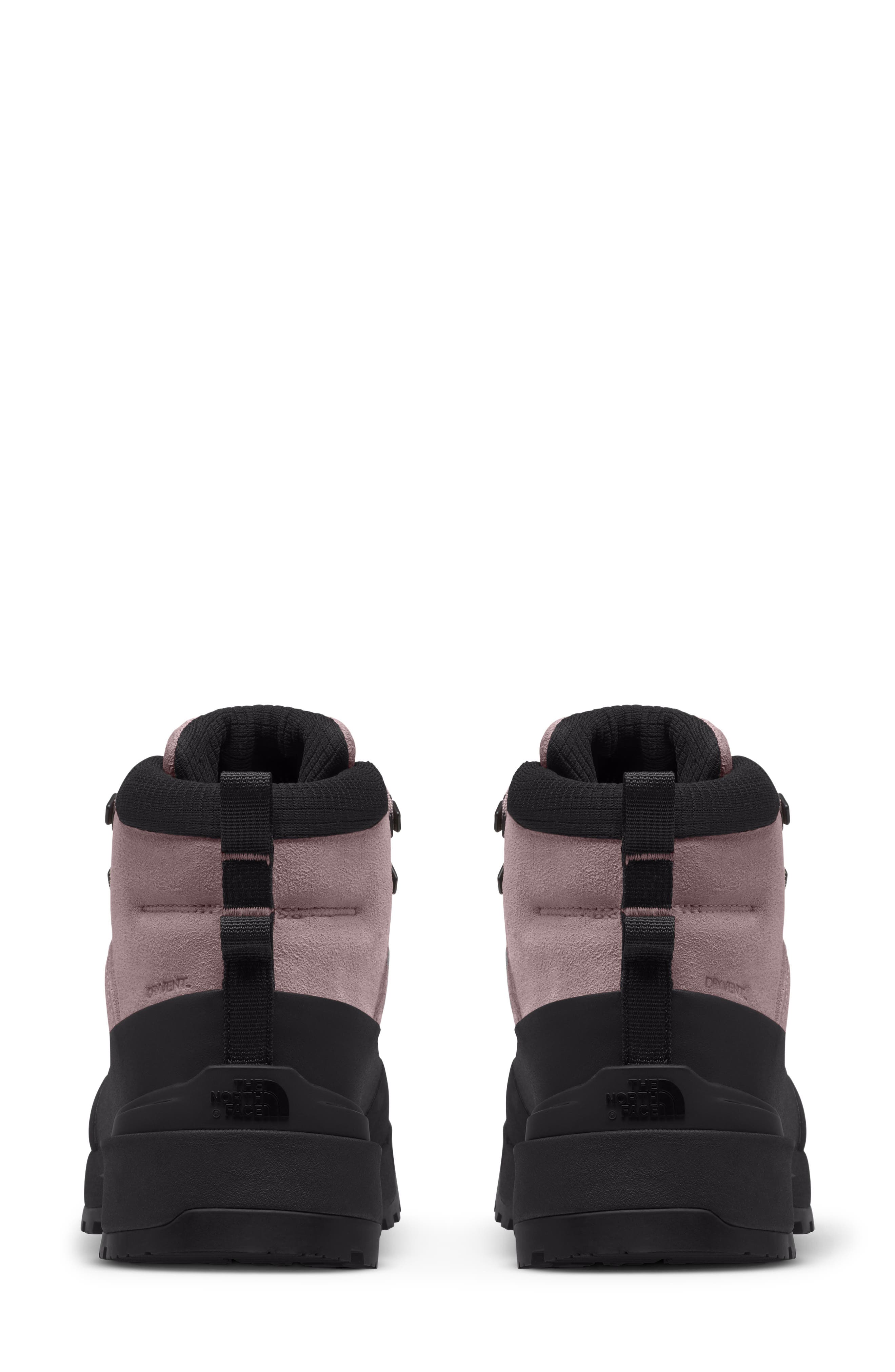 Gender Inclusive Glenclyffe Mid Insulated Waterproof Boot, Alternate, color, METAL PINK/ TNF BLACK