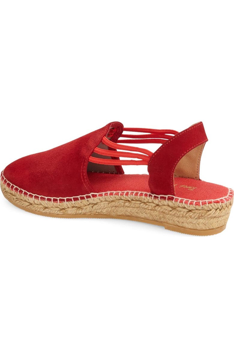 Toni Pons 'Nuria' Suede Sandal, Alternate, color, Red Suede