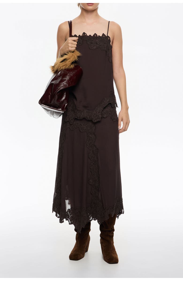 Bimba y Lola Lace Dress, Alternate, color, 