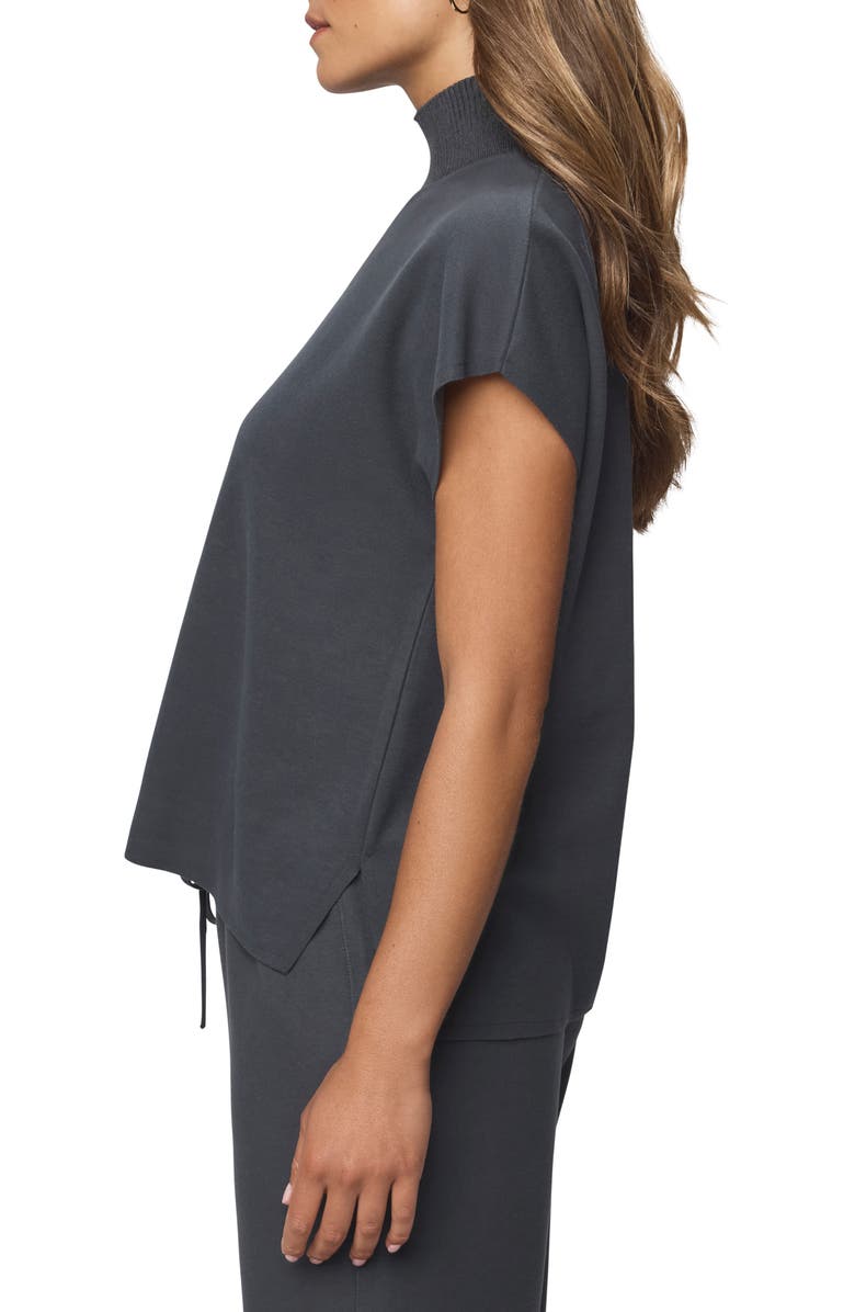 Splendid Winslow Mock Neck Pullover, Alternate, color, Lead