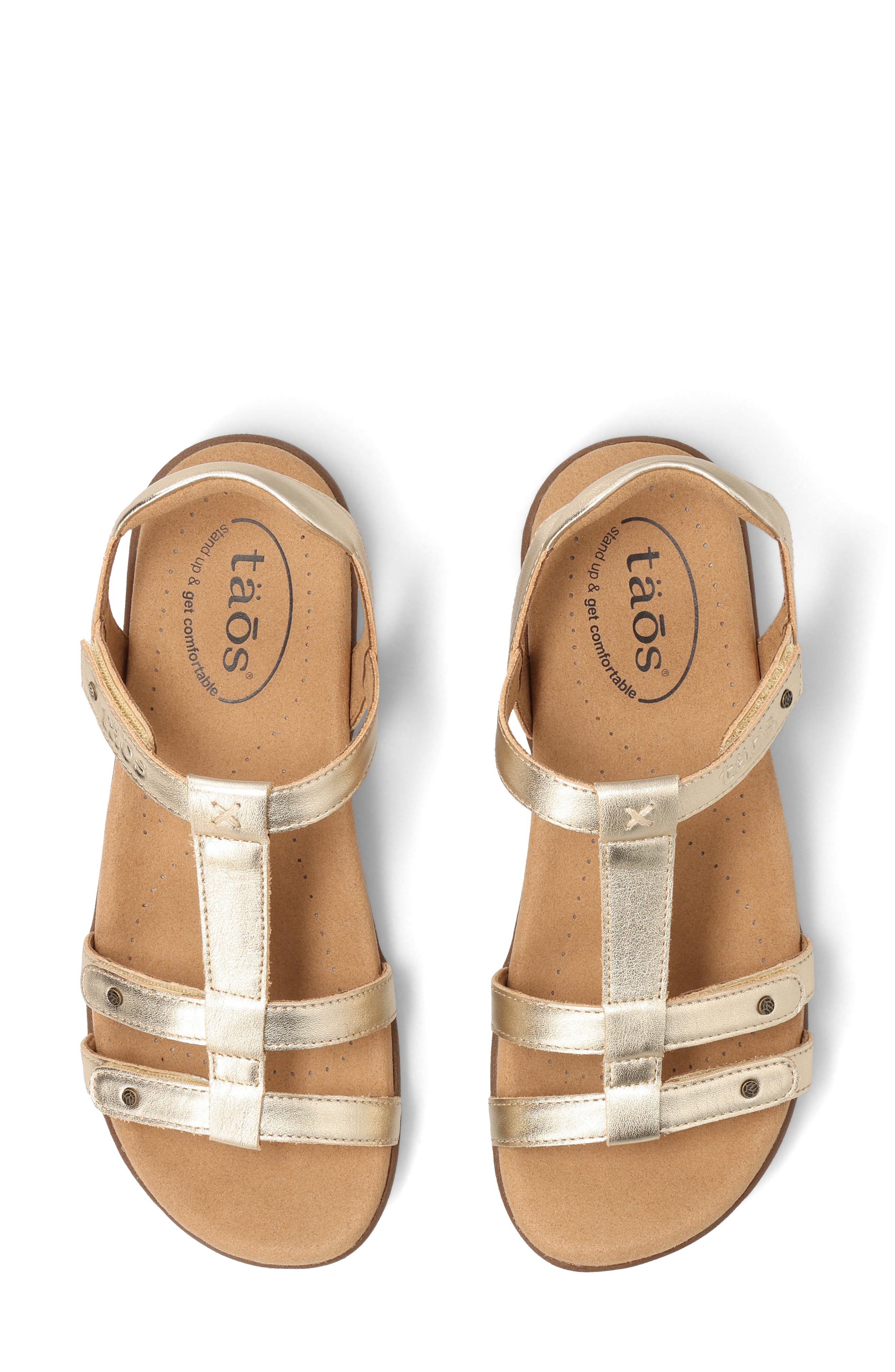 Trophy 2 Sandal, Alternate, color, GOLD