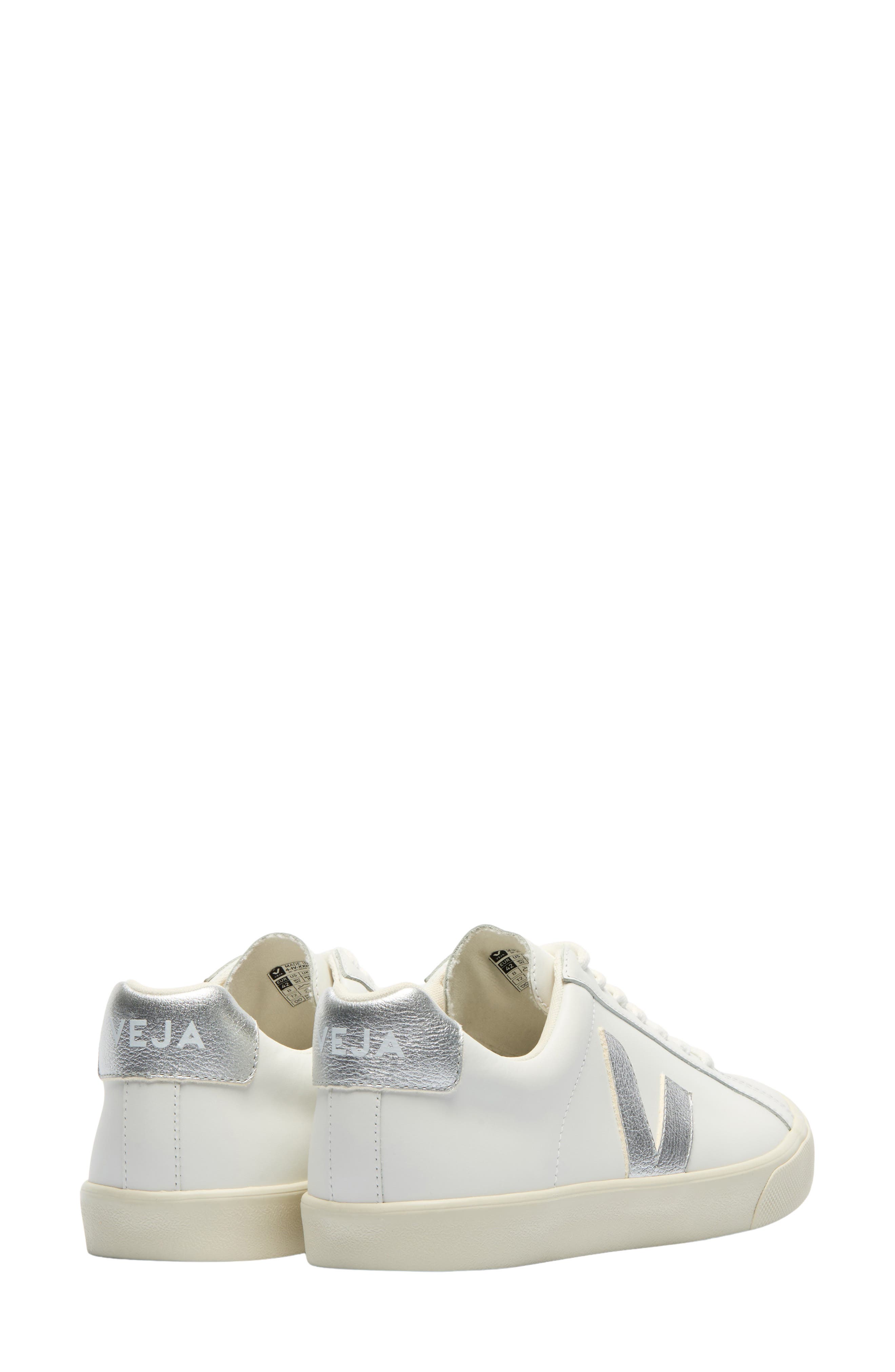 Esplar Sneaker, Alternate, color, EXTRA WHITE SILVER