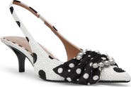 Betsey Johnson Bryanna Crystal Slingback Pump