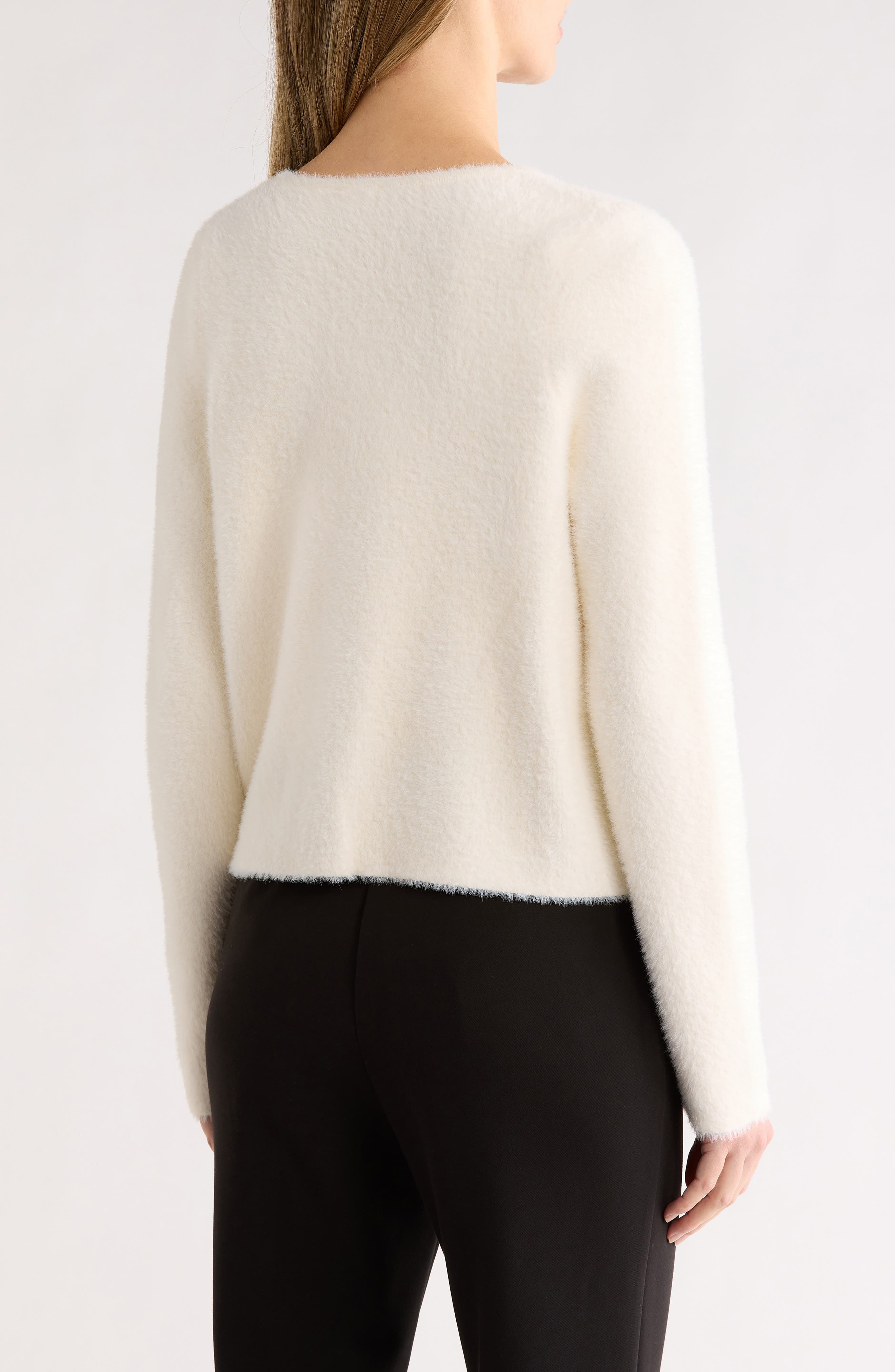 Eyelash Knit Cardigan - image 4
