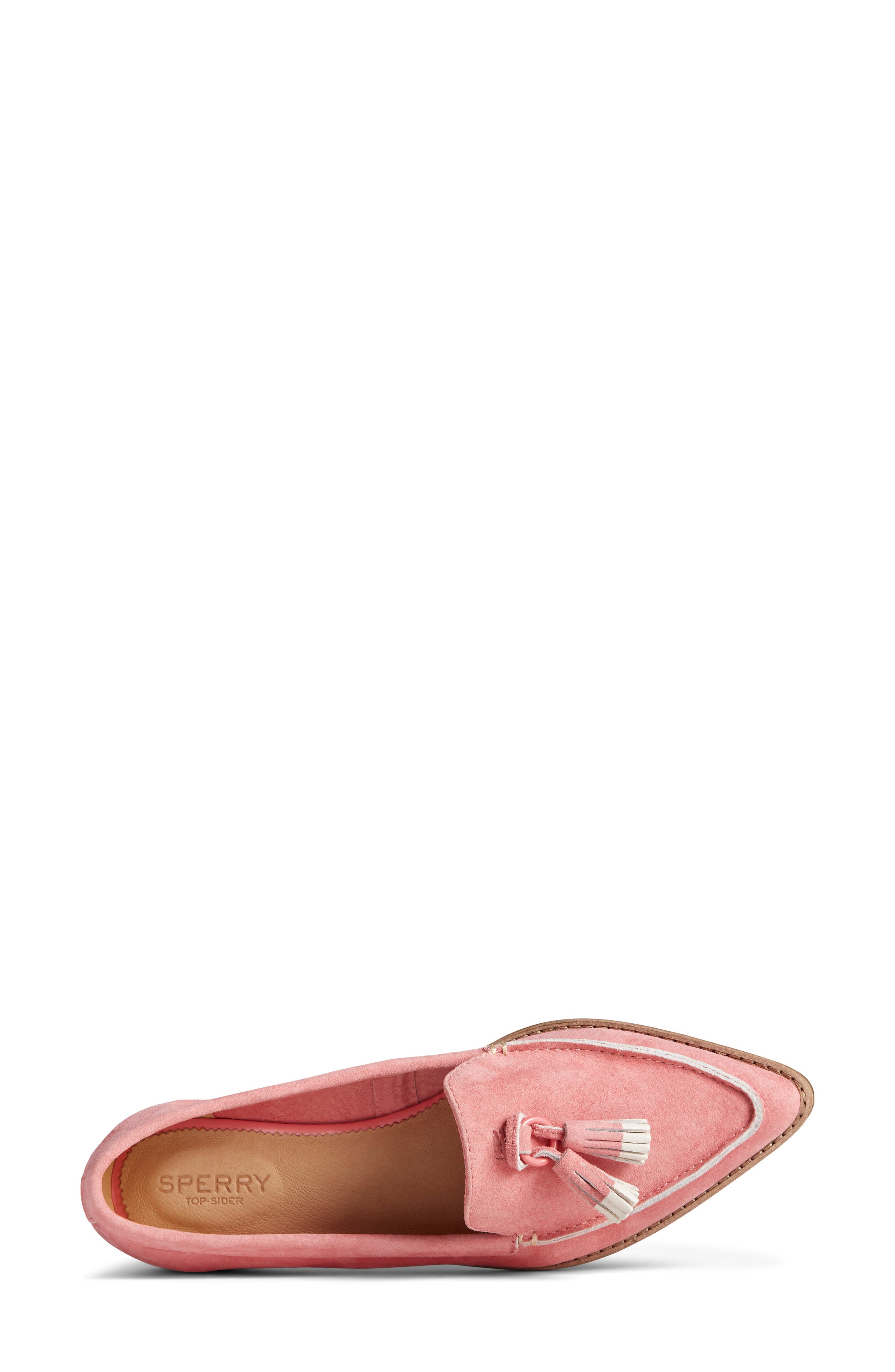Saybrook Painted Tassel Loafer, Alternate, color, PINK