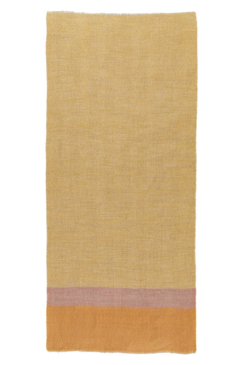 Colorblock Scarf, Alternate, color, YELLOW MULTI